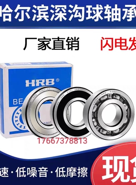 哈尔滨轴承6200 6201 6202 6203 6204 6205 6206 6207 2RZ 2Z