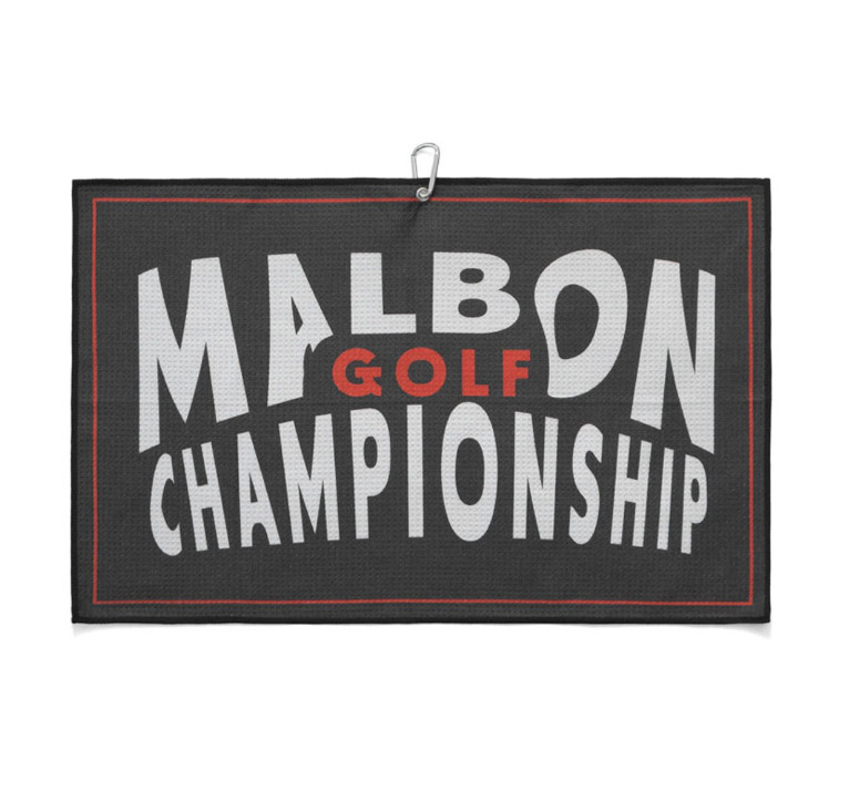 韩版新款高尔夫球巾运动擦球巾golf挂件球杆巾华夫格球具清洁毛巾