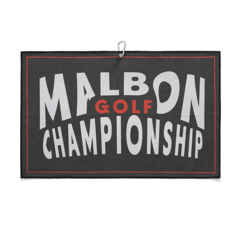韩版新款高尔夫球巾运动擦球巾golf挂件球杆巾华夫格球具清洁毛巾