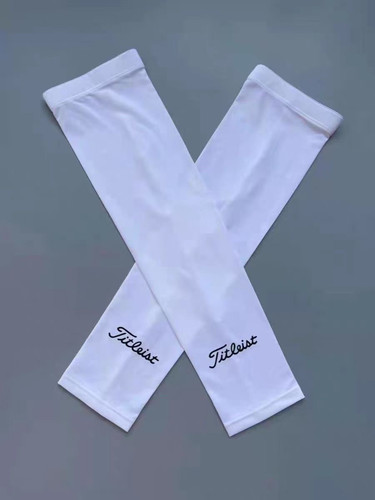 新款高尔夫袖套男女防晒冰袖透气户外运动冰丝配饰