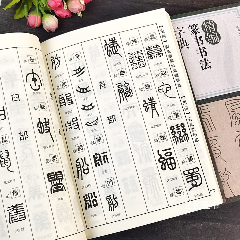 篆书书法字典名家名帖常用字字典