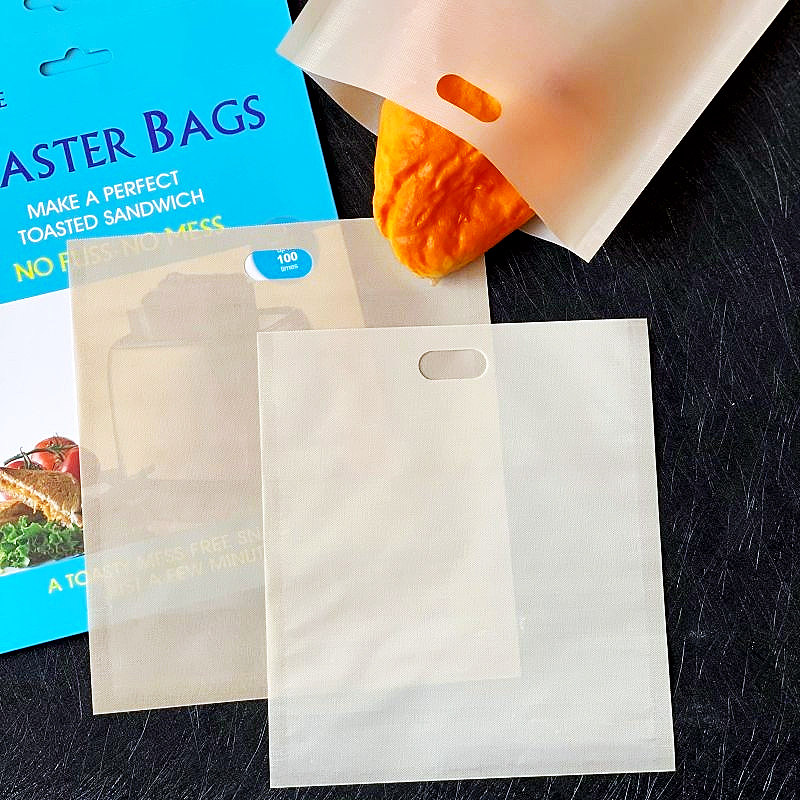 食品级特氟龙烤面包吐司袋烘焙用高温布面包机烤箱专用微波炉袋子