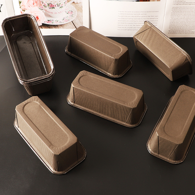 长方形蛋糕防油纸杯唱片年轮可颂戚风烘焙包装芝士蛋糕模具带盖