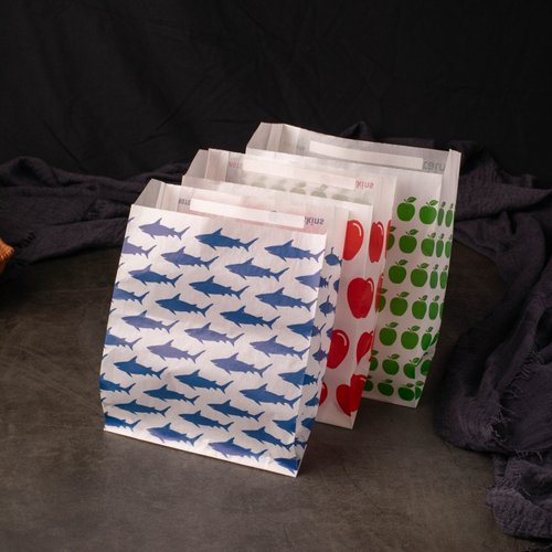 食品级牛皮纸炸鸡薯条小吃打包袋