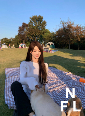 【FOOLLAND】百搭才是王道lul*新款运动休闲纯色打底瑜伽服上衣女