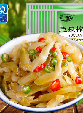 鱼泉榨菜双椒脆咸菜厂家直销