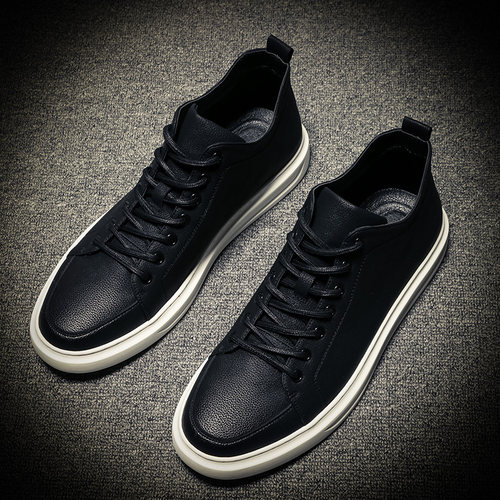 韩版潮流2025高帮板鞋