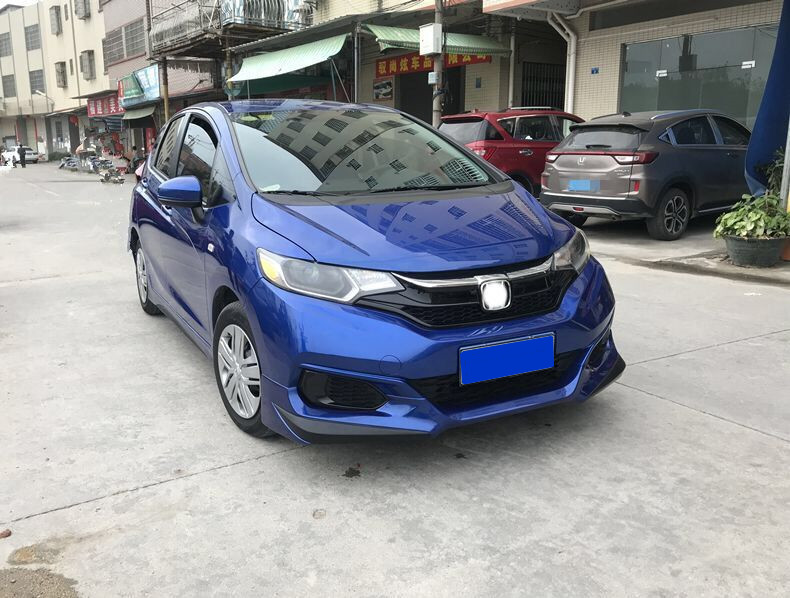 pp塑料18-19飞度改装小包围 新款gk5前后唇侧裙改装无限前铲