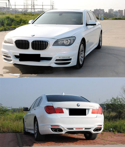 适用于09-16款宝马7系F01改装WALD大包围前后保险杠侧裙中网14/15