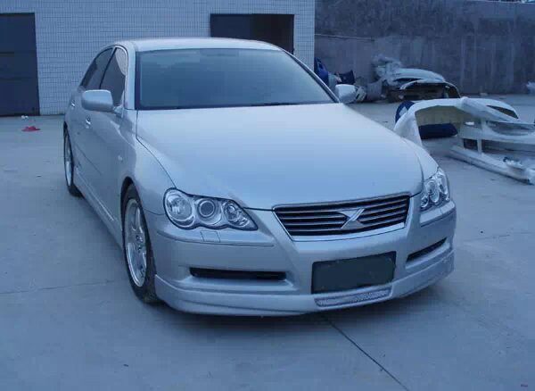 05-09锐志小包围改装06/07/08款ruiz前后唇侧裙加装大尾翼