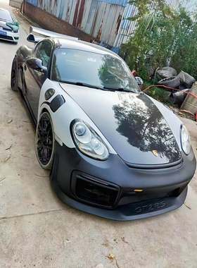 适用保时捷987 Boxster改装GT2RS大包围987.2改装GT4前后杠