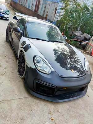 适用保时捷987 Boxster改装GT2RS大包围987.2改装GT4前后杠