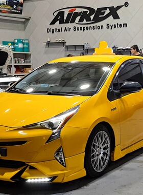 16-19款普锐斯Prius50系改装小包围 modellista前后唇侧裙17/18