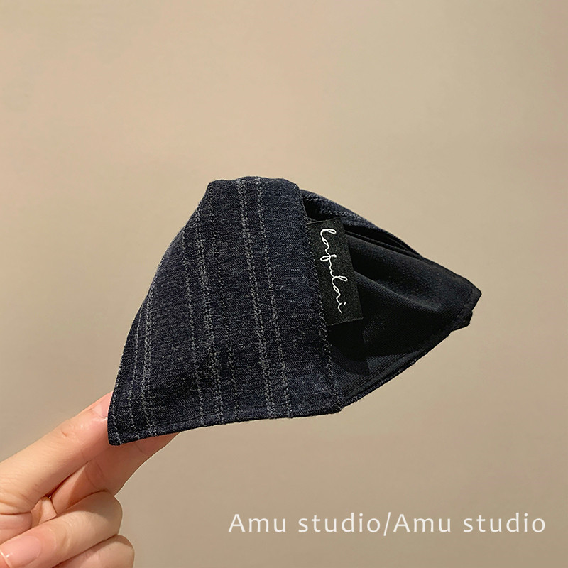 秋冬布艺三角贝壳抓夹女气质后脑勺盘发鲨鱼夹发量多发夹发卡头饰,饰品/流行首饰/时尚饰品新,发饰,淘宝优惠券,粉丝福利购,淘宝优惠卷