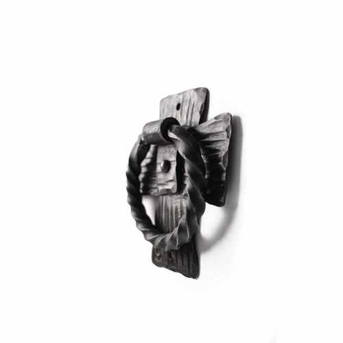 青古铜黑色圆环美式简约拉手军升