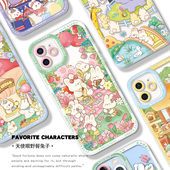 三川志iPhone16promax苹果17手机壳15plus透明12mini可爱14超好看 小米13华为mate60保护套p70原创夏天 scz