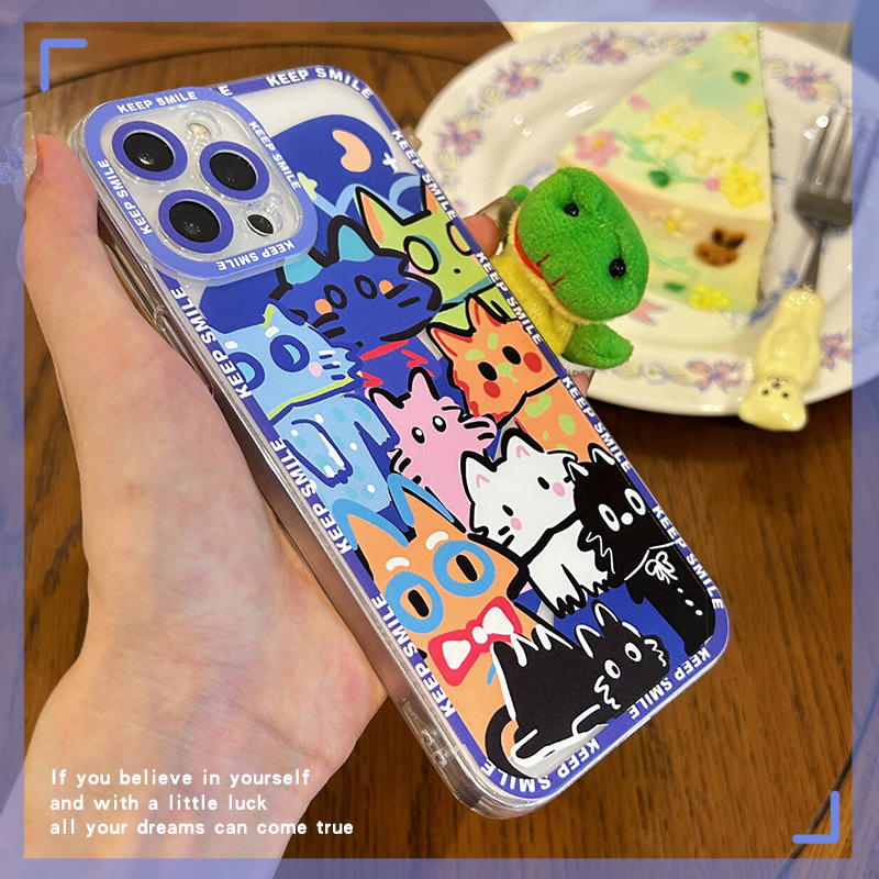 苹果16pro卡通透明软胶手机壳