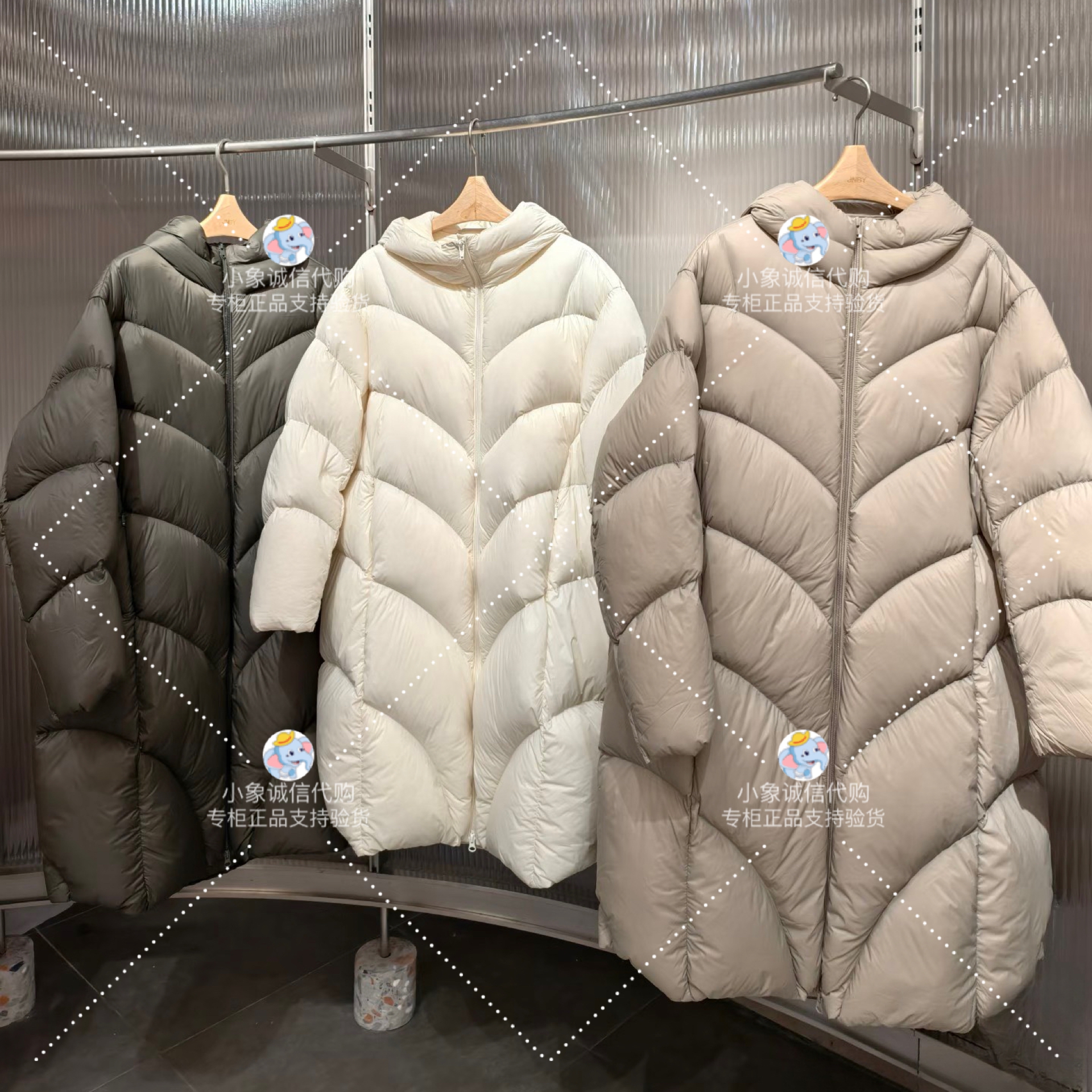 25冬新品5PAC10450羽绒服泡芙连帽长款2595