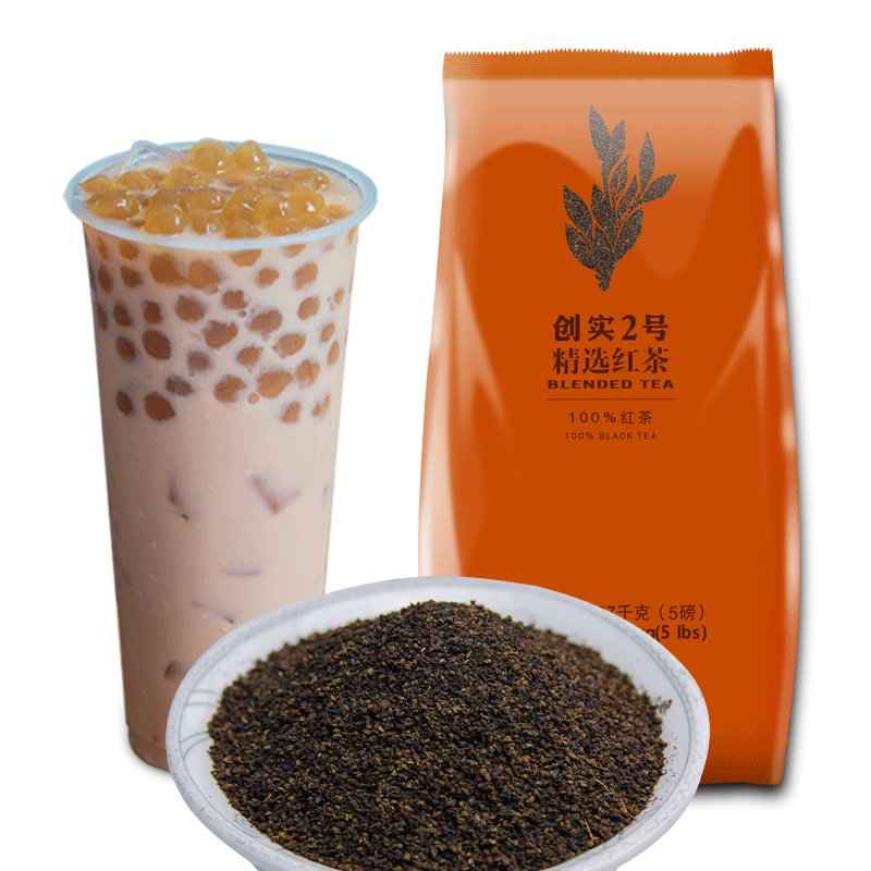 捷荣创实2号锡兰红茶粉 港式丝袜奶茶适用红茶原料 斯里兰卡 5磅