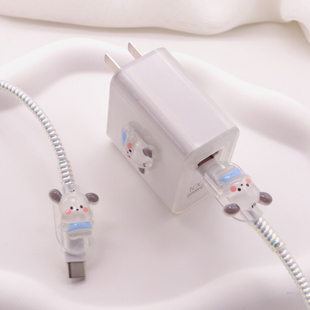 适用华为数据线保护套100W手机充电器Pura70Pro/mate70Pro+绕线绳