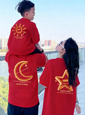 情侣装纯棉短袖T恤夏季新款宽松显瘦小众设计感男女上衣潮牌班服
