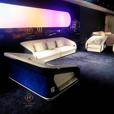 高端ktv沙发茶几组合卡座U型现代派对包厢包房酒吧影院娱乐会所