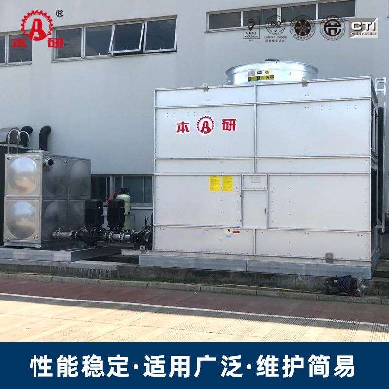 横流密闭式冷却塔80吨模块化组装冶金设备用