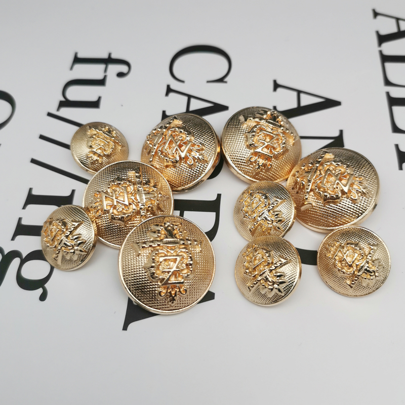 外套大衣纽扣圆形Z字英伦风