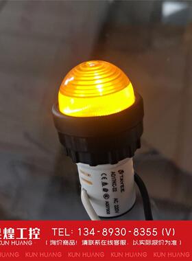 询价！全没纸盒包装天逸指示灯AD17KC-22颜色黄色电压2