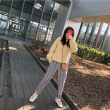 Tracystyle限量定染～特别显白的元气黄卫衣呢子加绒保暖怪味少女