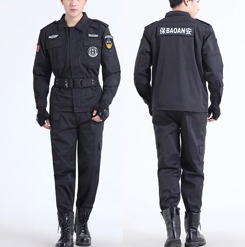 保安服特勤服工作服春秋冬装保安衣服长袖特保服装训练服特勤标