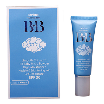 泰国 Mistine 遮瑕不脱妆 气垫粉底液粉饼系列 婴儿肌BB霜15ml