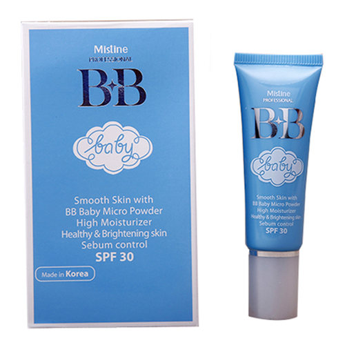 泰国 Mistine 遮瑕不脱妆 气垫粉底液粉饼系列 婴儿肌BB霜15ml