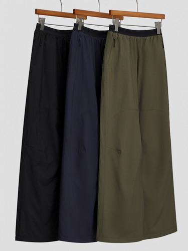 Air呼吸绒锁温户外防风防水加绒直筒裤保暖宽松休闲裤登山裤女潮