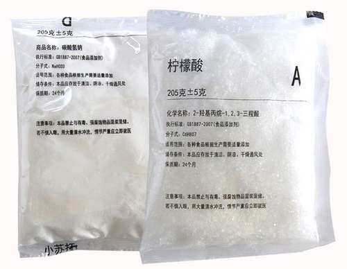 食用小苏打柠檬酸价格 食用小苏打柠檬酸图片 星期三