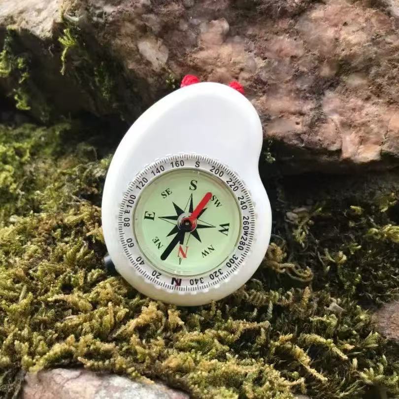 艾斯基小学生二年级专用教具指南针户外多功能家用儿童迷你指北针
