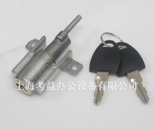 望通WT16mm粗芯飞机锁 三斗活动柜抽屉锁信箱锁铁皮柜钢柜联动锁