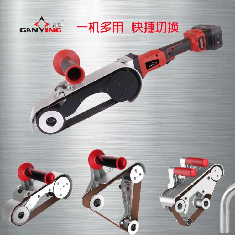 锂电圆管抛光机 砂带机 620x40砂带机 拉丝机