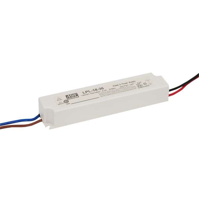 明纬LED电源 LPL-18-36 18W 110V输入36V0.5A