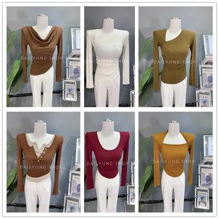 打底衫 福袋35 显瘦长袖 百搭修身 T恤上衣女 2025秋装