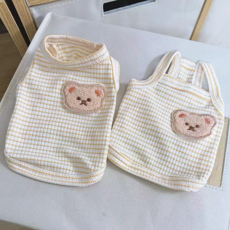 宠物猫咪狗狗衣服背心吊带超小型幼犬比熊泰迪博美约克春夏季薄款