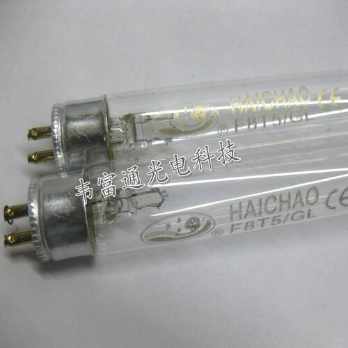 国产F8T5GL紫外线臭氧杀菌灯300MM全长 8W臭氧灭菌灯 消毒柜灯管