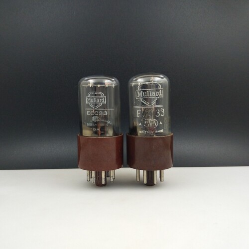 焊屏方环英国大盾 ECC33/6SN7/B65/5692/6H8C/6N8P/CV181胆电子管