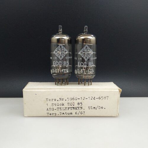 德根富豪飞利浦ECC85电子管