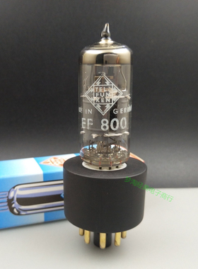 全新德律风根 EF800/EF80/E80F电子管菱底加转换座EF86/6J8P/6SJ7