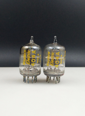 方环美国WE西电 404A/5847电子管407A AMPEREX安普雷斯 金脚全新