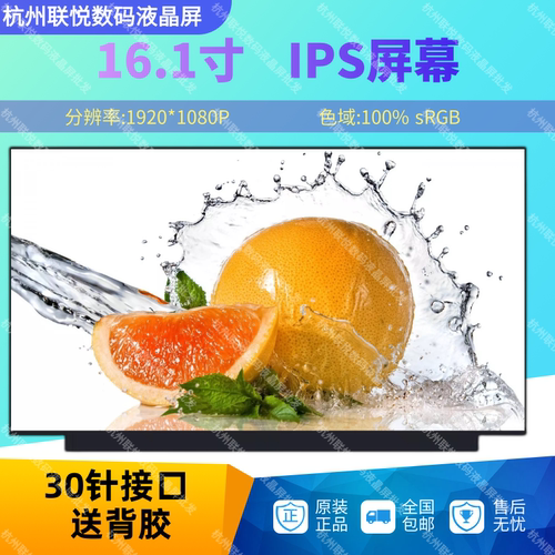 16.1寸高清IPS全视角显示屏幕