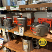 日本制 户外露营炊具钛碗钛锅 爱玩牛 纯钛套锅 ECA evernew 现货