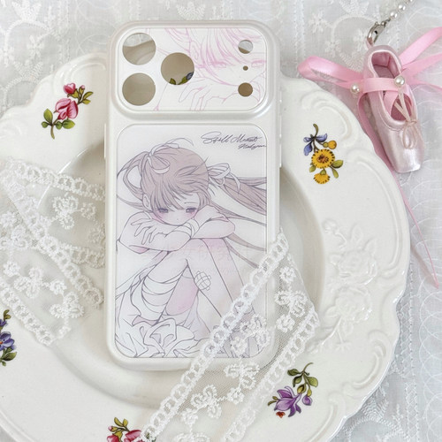 美少女苹果二次元可爱少女手机壳