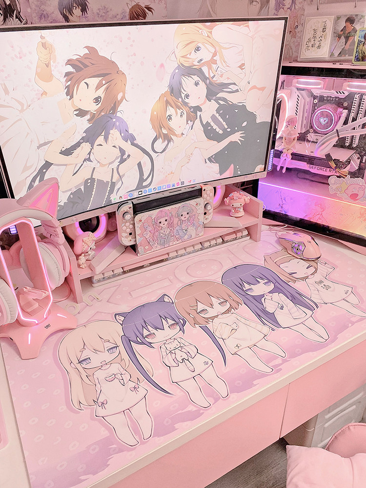 防水皮革轻音少女超大原创可爱